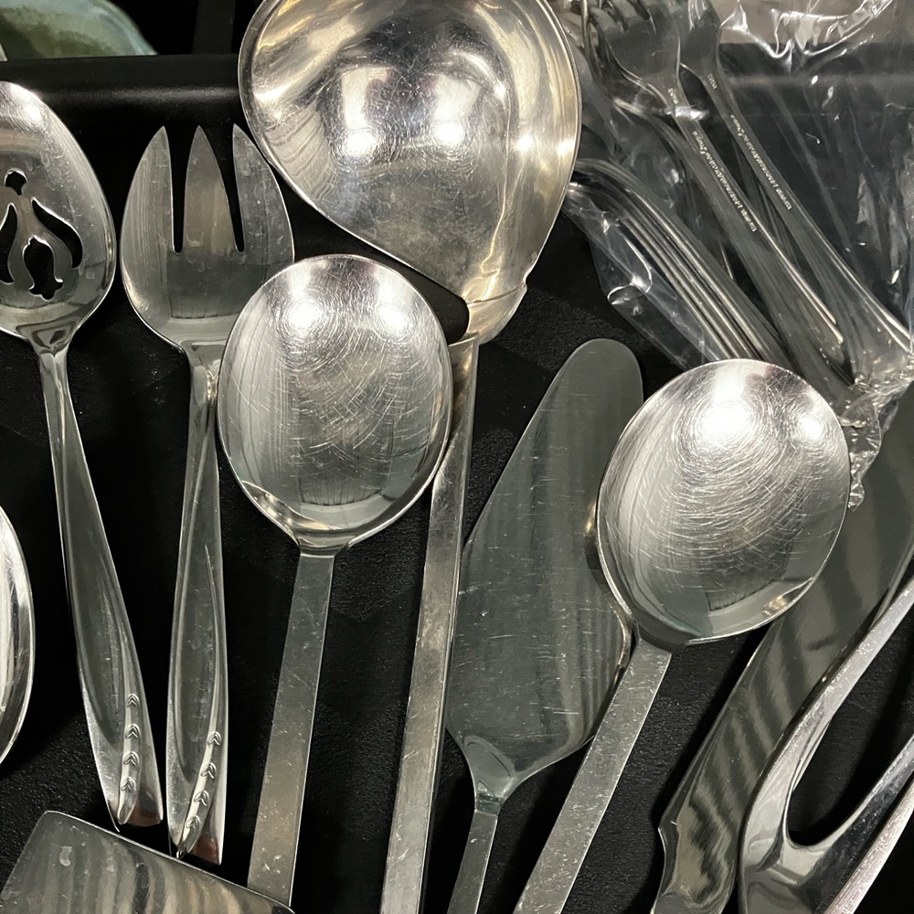 Group of Misc Stainless Flatware Pieces
